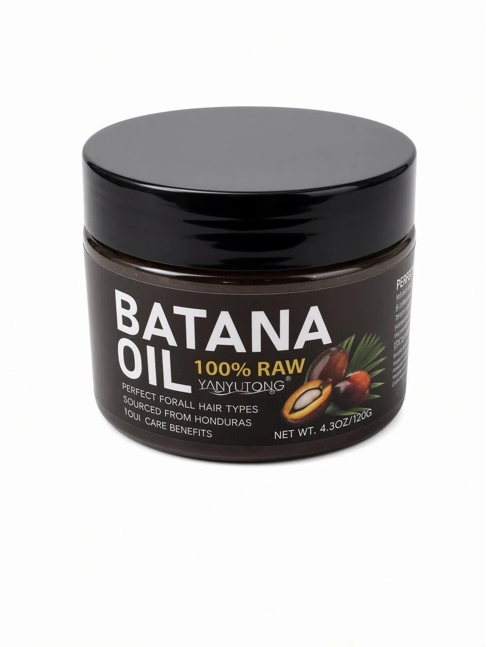3PC Batana Oil Hair Care Set Raw Batana Rosemary Castor Pumpkin Seed Scalp Oil